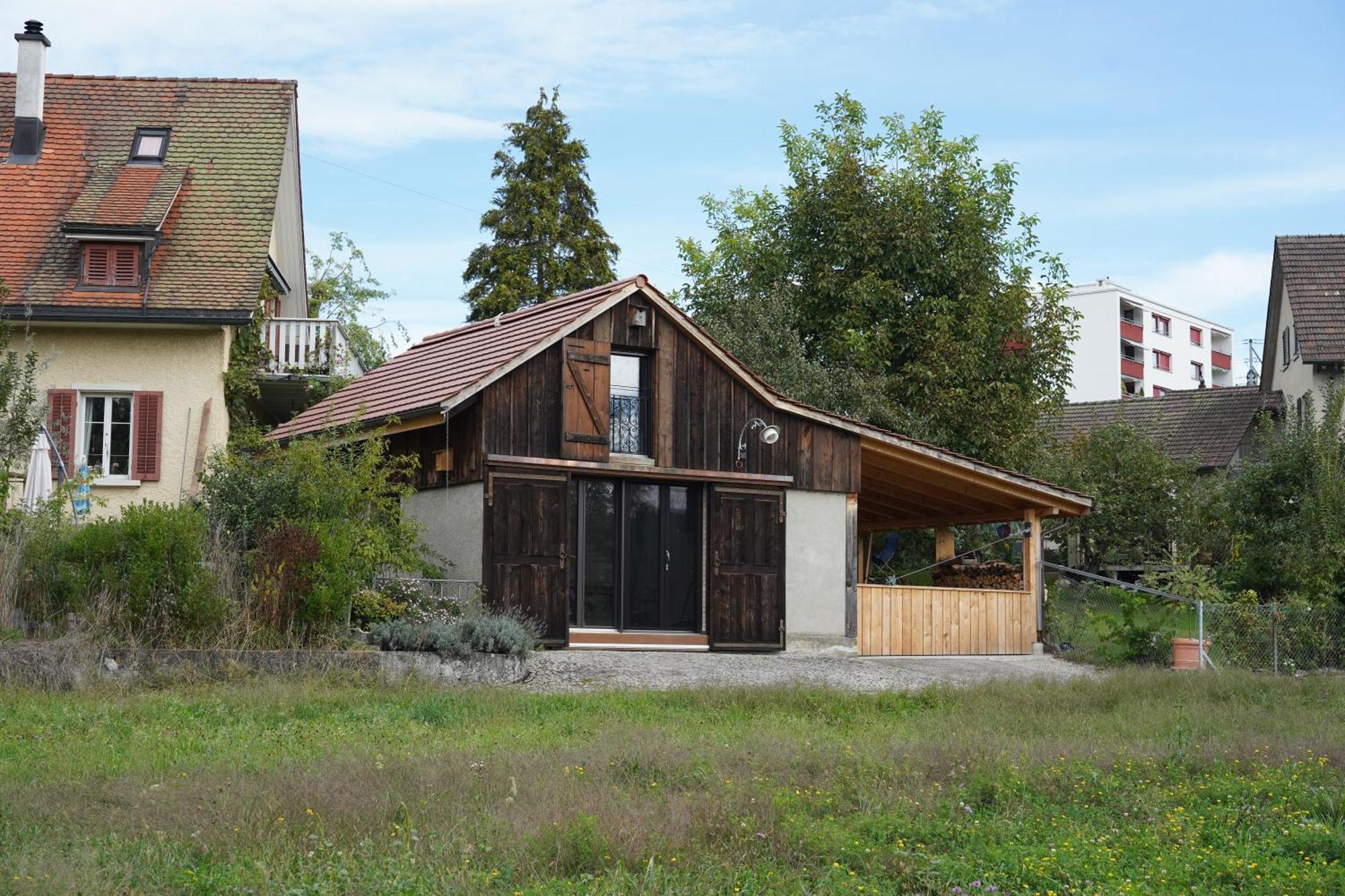 Tiny House Chez Claudine - Relaxen, Workspace, Naehe Thermen, Netflix, Free Parking & Wifi Brugg (Aargau) Exterior foto