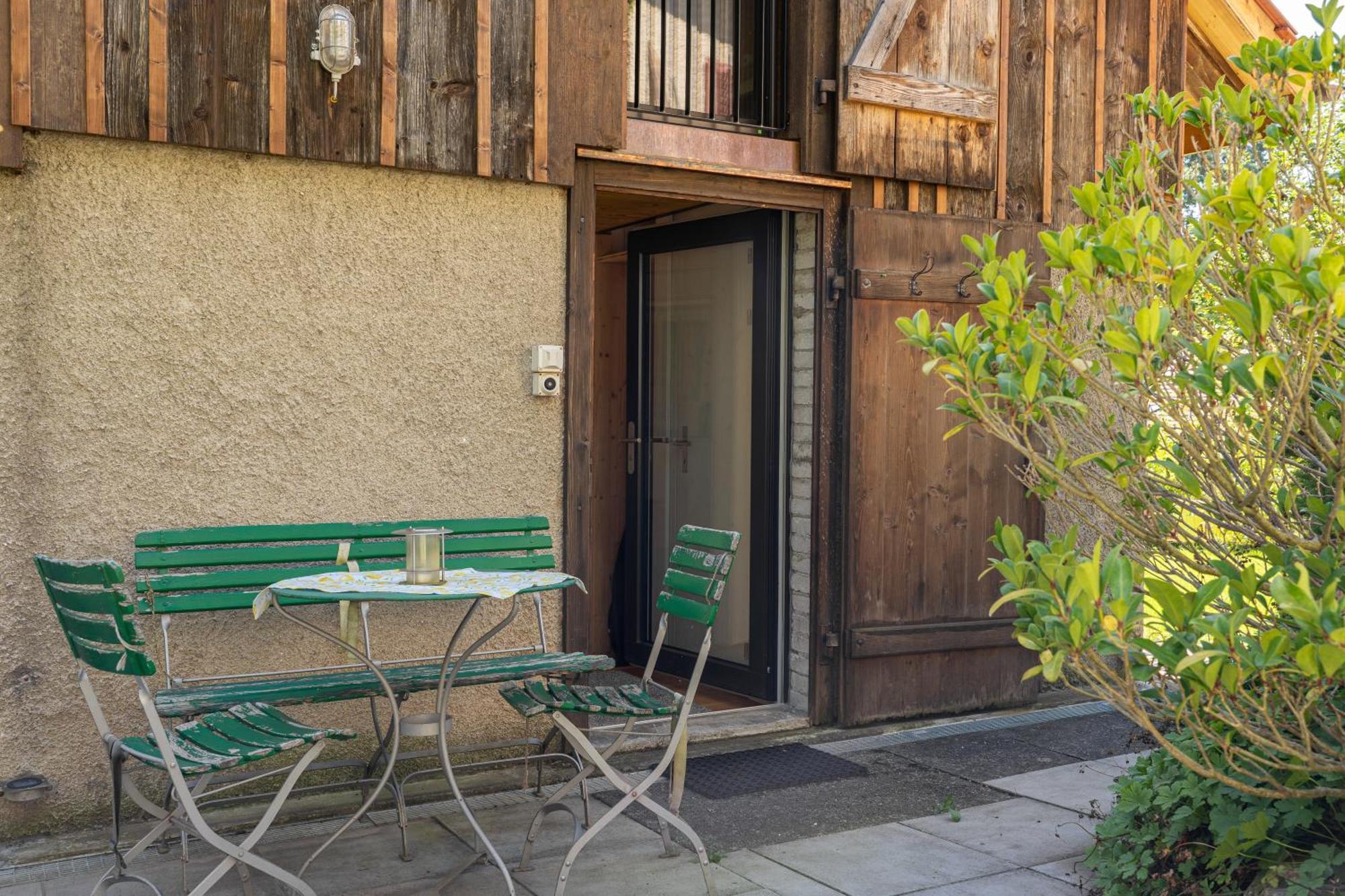 Tiny House Chez Claudine - Relaxen, Workspace, Naehe Thermen, Netflix, Free Parking & Wifi Brugg (Aargau) Exterior foto