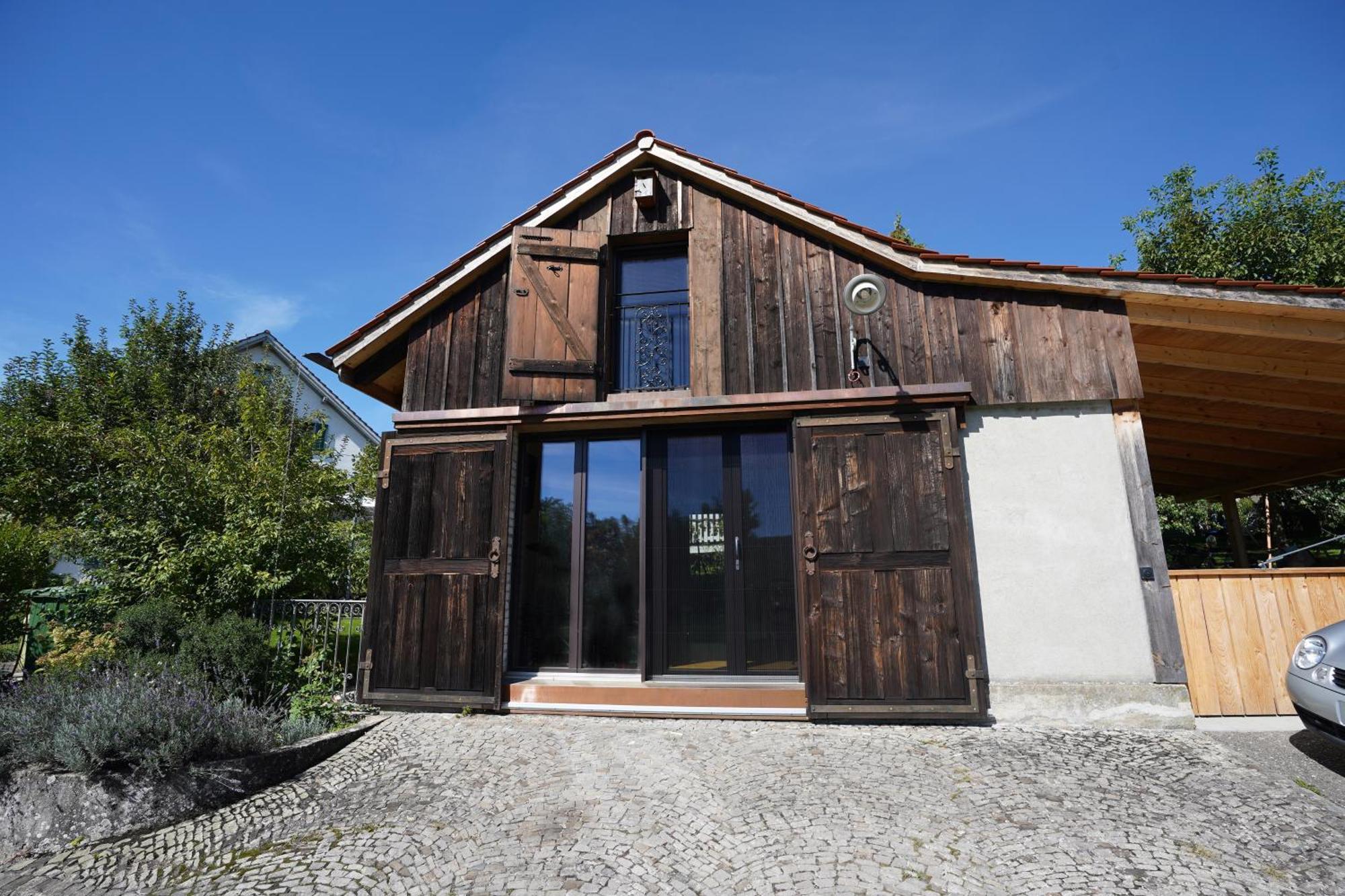 Tiny House Chez Claudine - Relaxen, Workspace, Naehe Thermen, Netflix, Free Parking & Wifi Brugg (Aargau) Exterior foto