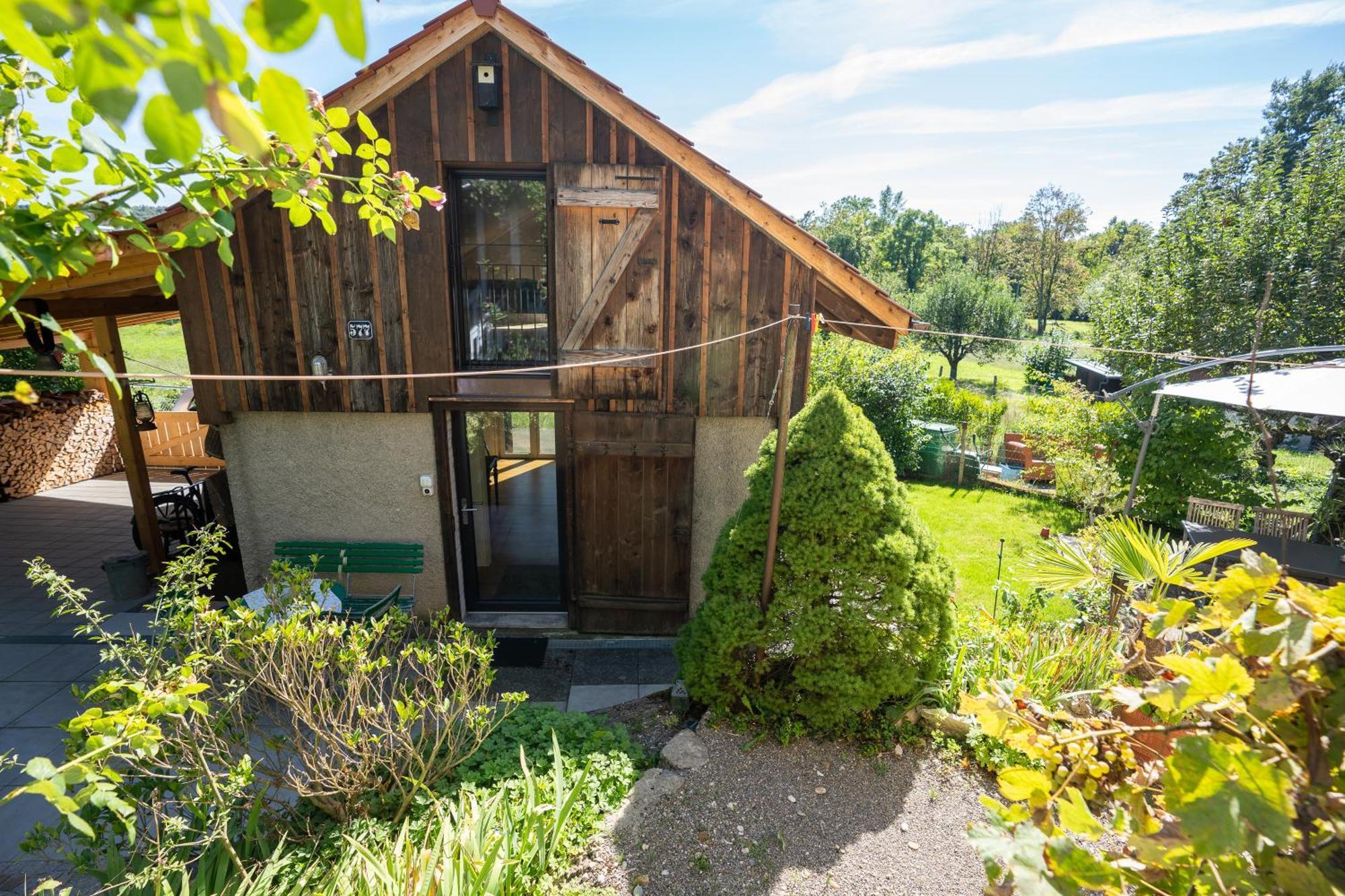 Tiny House Chez Claudine - Relaxen, Workspace, Naehe Thermen, Netflix, Free Parking & Wifi Brugg (Aargau) Exterior foto