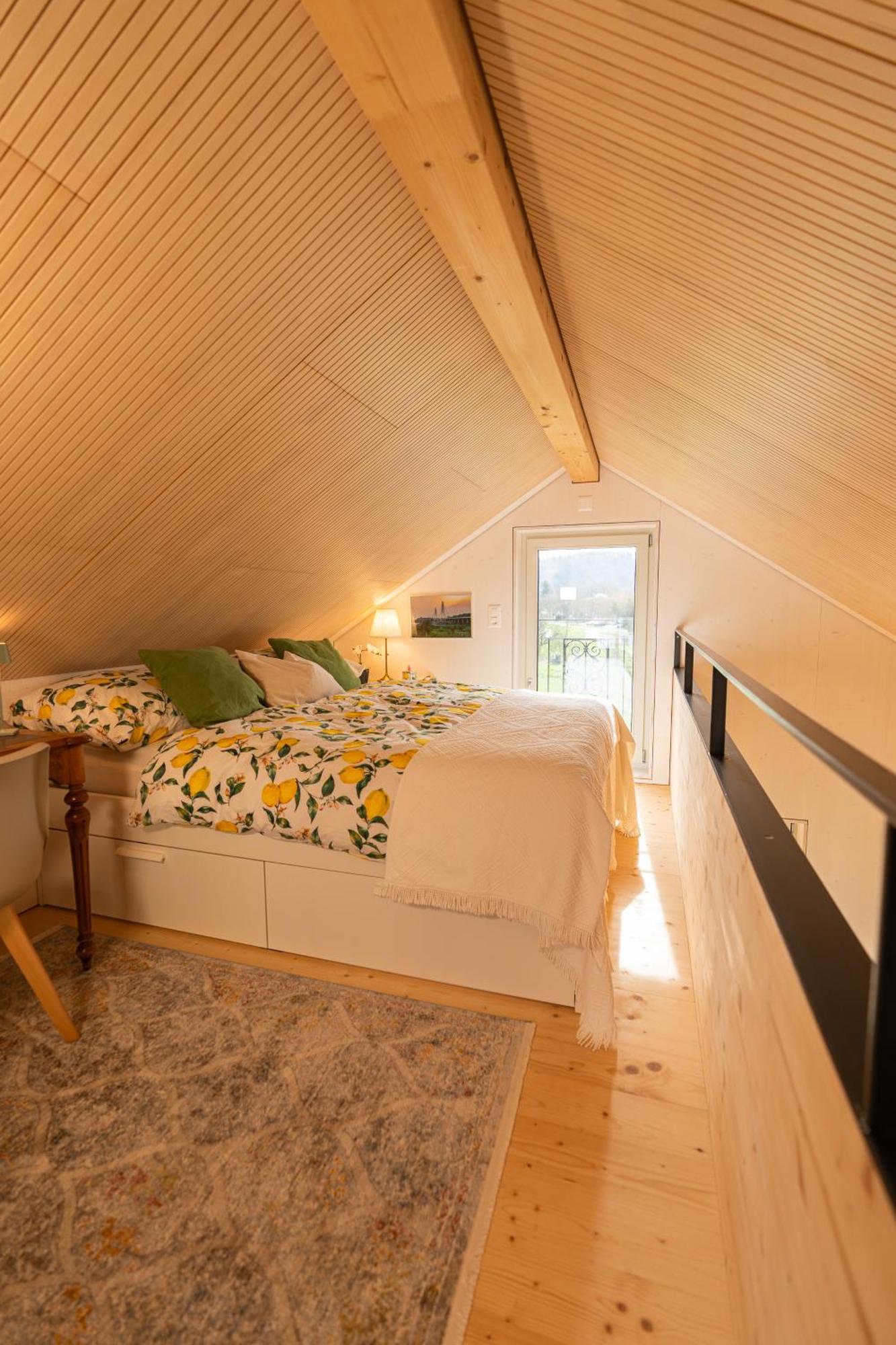 Tiny House Chez Claudine - Relaxen, Workspace, Naehe Thermen, Netflix, Free Parking & Wifi Brugg (Aargau) Exterior foto