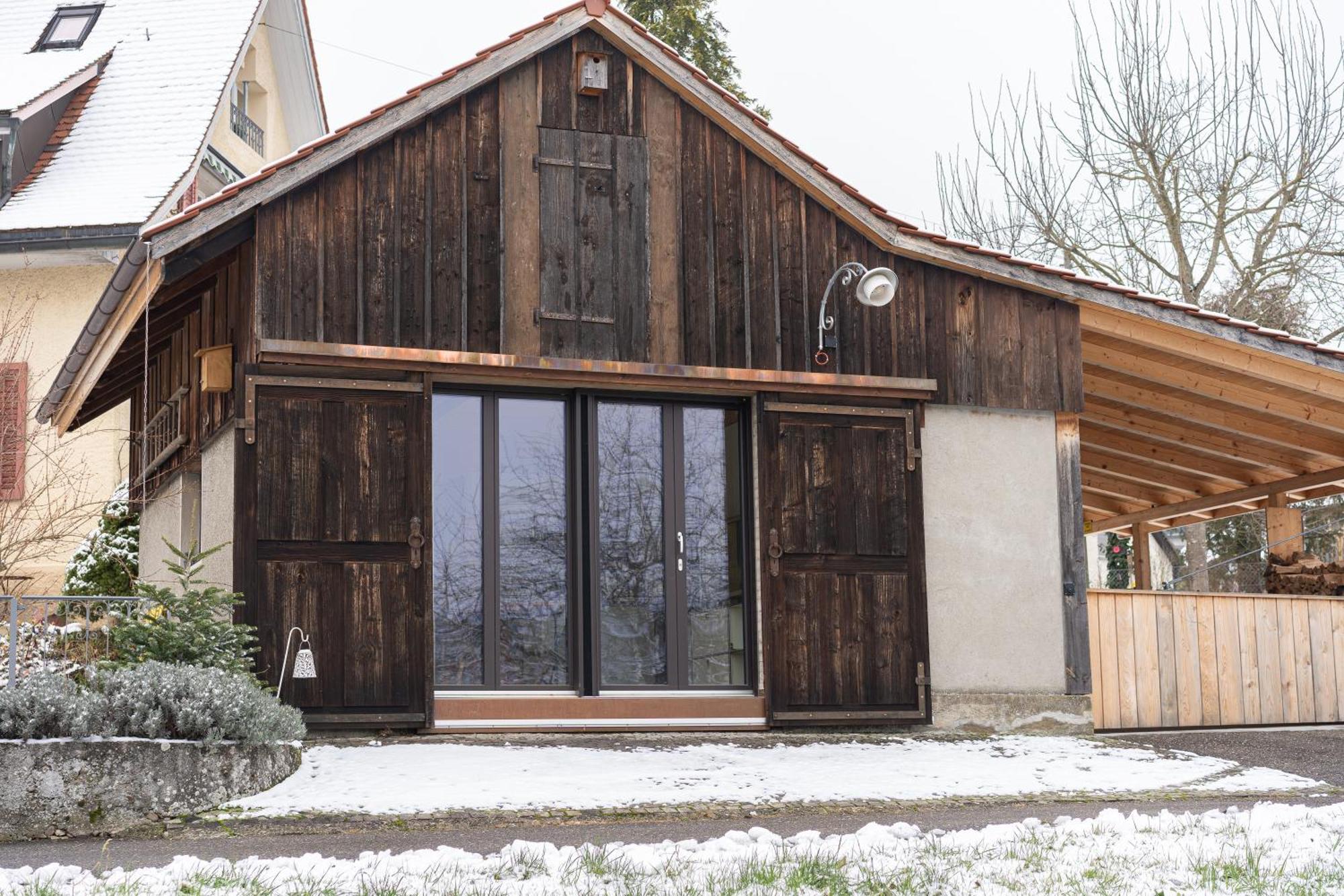 Tiny House Chez Claudine - Relaxen, Workspace, Naehe Thermen, Netflix, Free Parking & Wifi Brugg (Aargau) Exterior foto