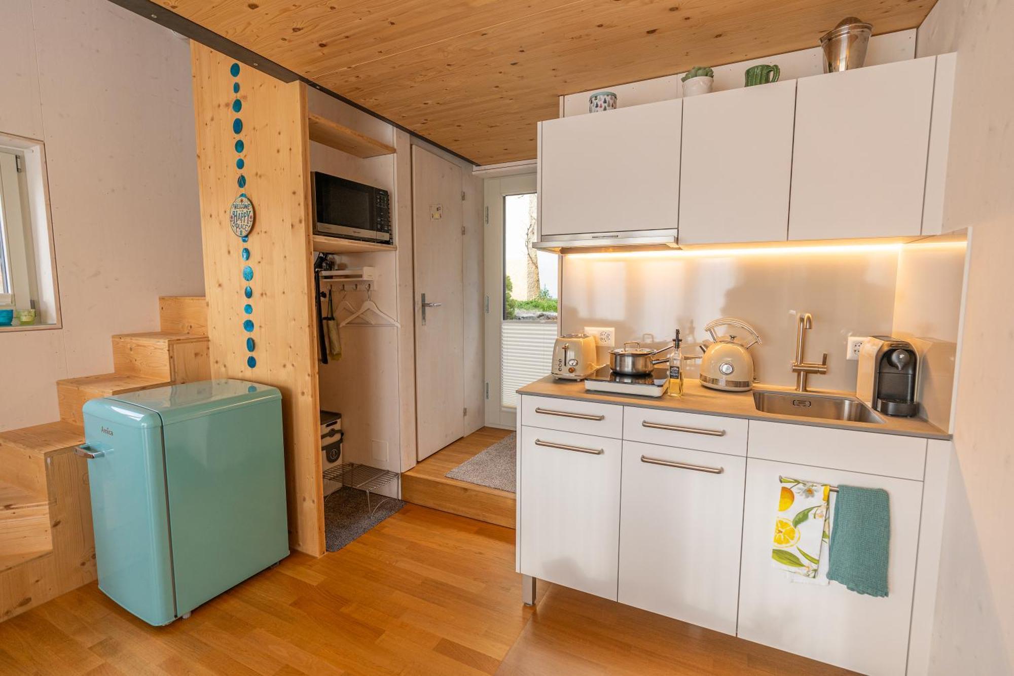 Tiny House Chez Claudine - Relaxen, Workspace, Naehe Thermen, Netflix, Free Parking & Wifi Brugg (Aargau) Exterior foto